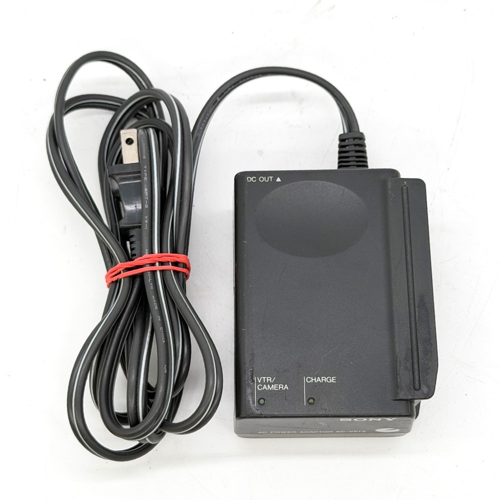 Sony AC-V515 AC Power Adapter Battery Charger 6.5V 2A for Camcorder Black